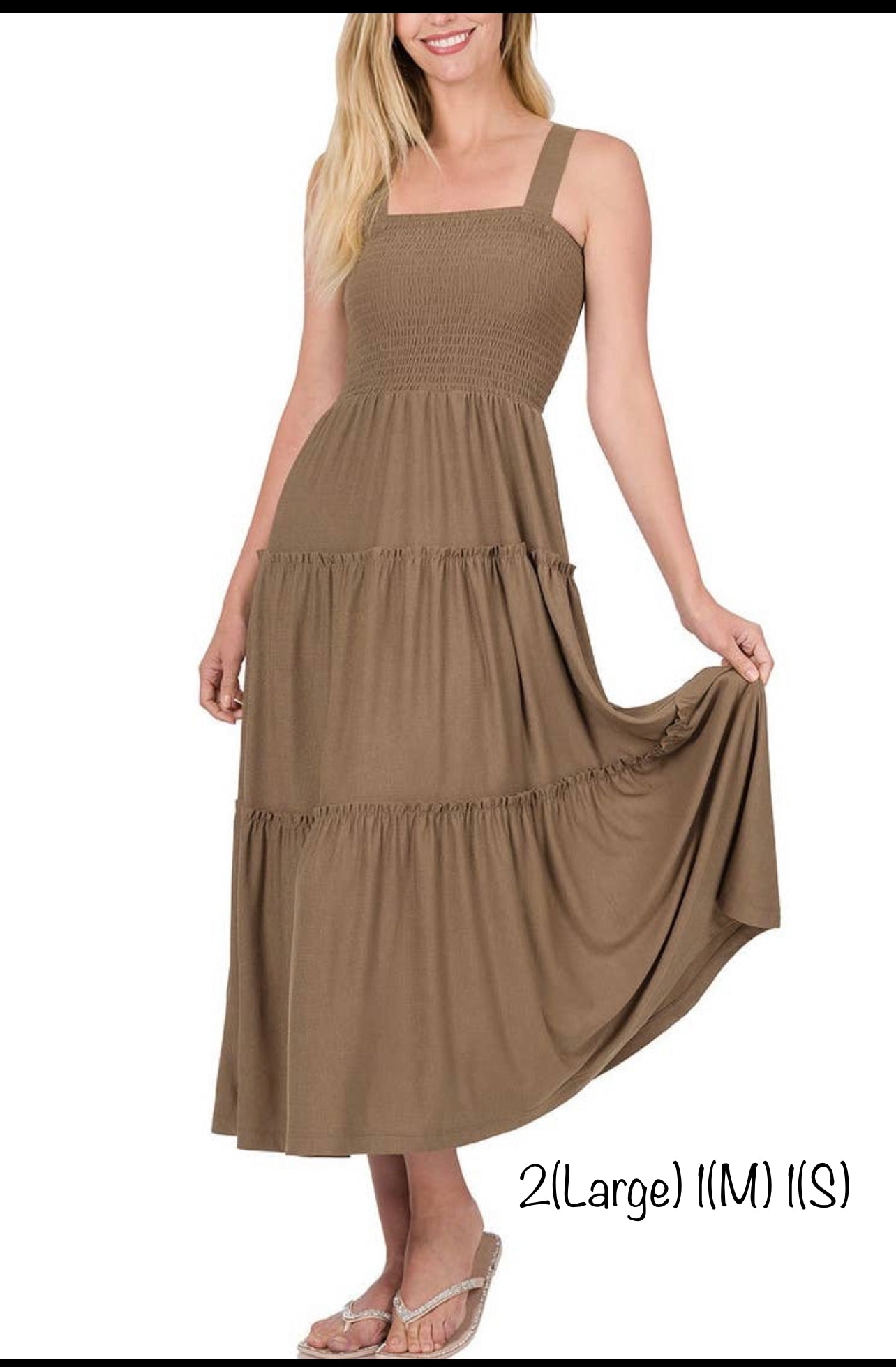 Vanilla Monkey Midi Dress