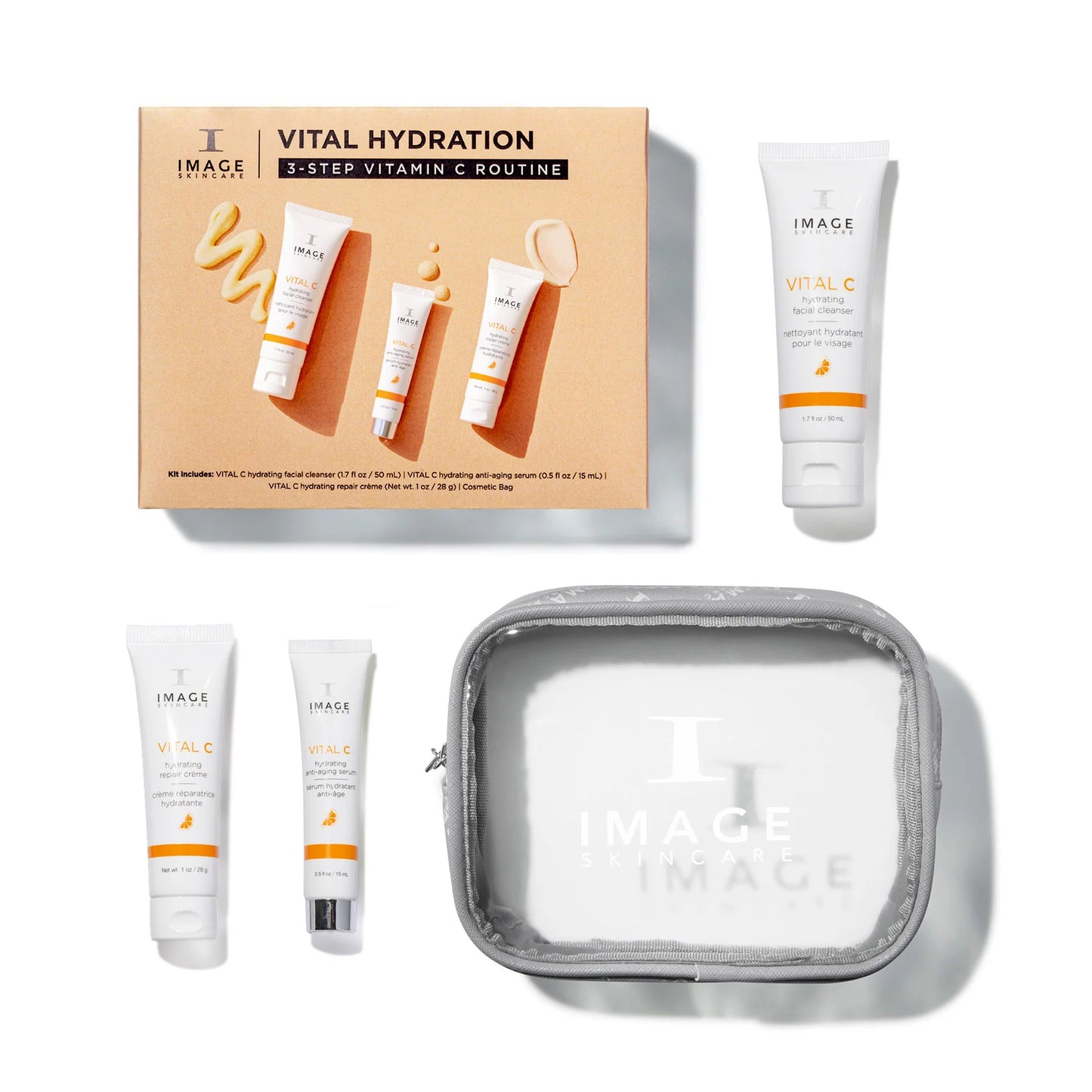 Vital hydration 3 step vitamin c routine