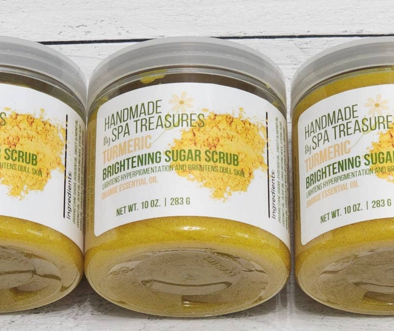 Tumeric Brightening Sugar Scrub