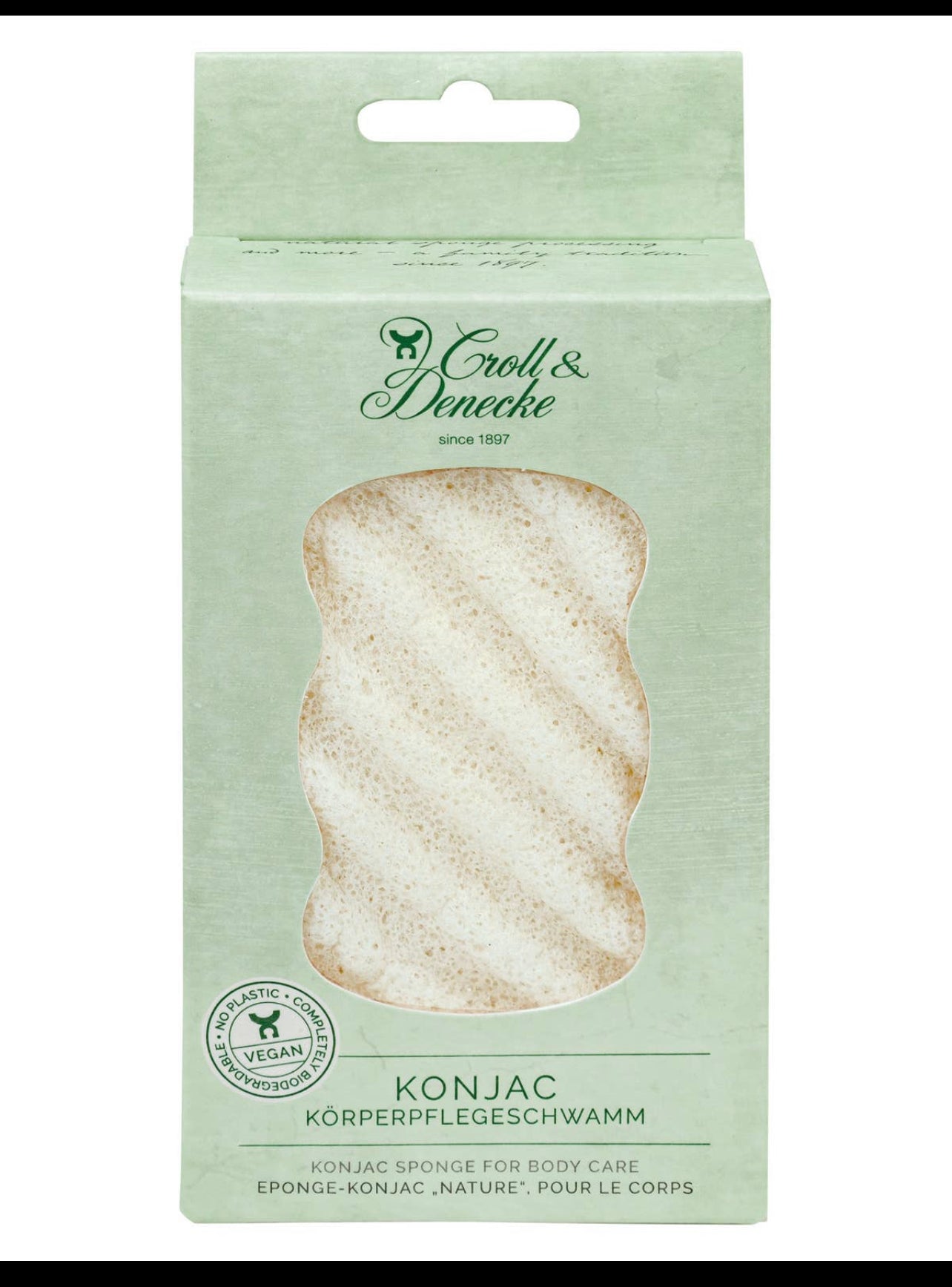 Konjac Vegan Bodycare Sponge